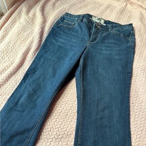 Low rise , flare jeans